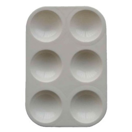 PALETA DE COLORE 6 POCILLOS 13x9 cm Vallejo 30HS120