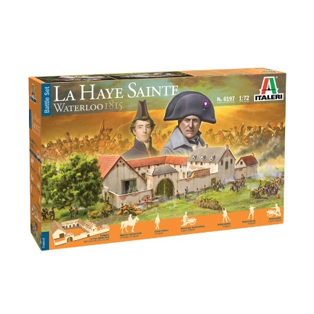 MAQ.ITALERI 1/72 WATERLOO  ( DIORAMA COMPLETO ) 6197