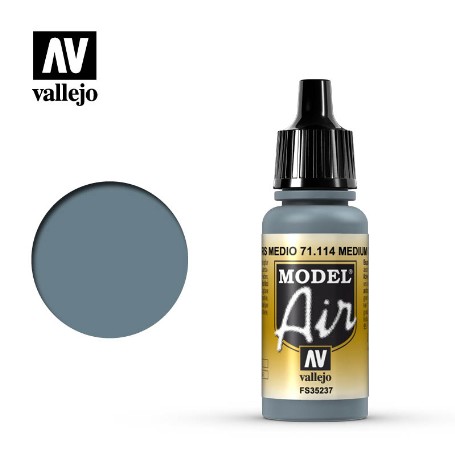 VALLEJO MODEL AIR GRIS MEDIO 71114