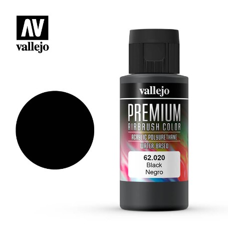 PINT.VALLEJO PREMIUM NEGRO 62020