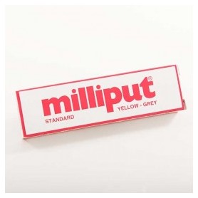 MILLIPUT EPOXY PUTTY - STANDARD YELLOW GREY