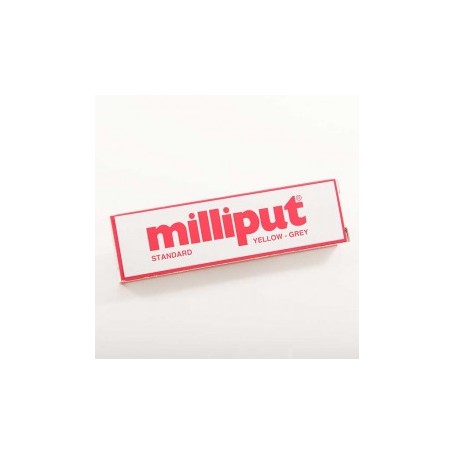 MILLIPUT EPOXY PUTTY - STANDARD YELLOW GREY