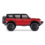 COCHE 1/10 TRAXXAS TRX-4 CRAWLER FORD BRONCO 2021 ROJO