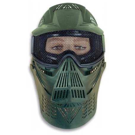 AIRSOFT MASCARA PVP VERDE ORNAMELTAL 34236