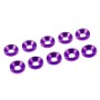 ARANDELAS ALUM.CONICA M3 VIOLETA(10)