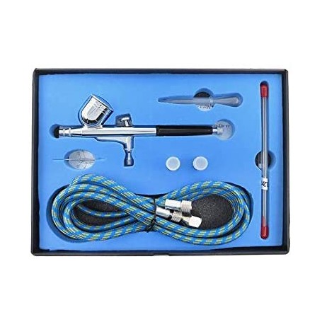 AEROGRAFO ROYALMAX AB-130K DOBRA ACCION KIT DOBLE AGUJA