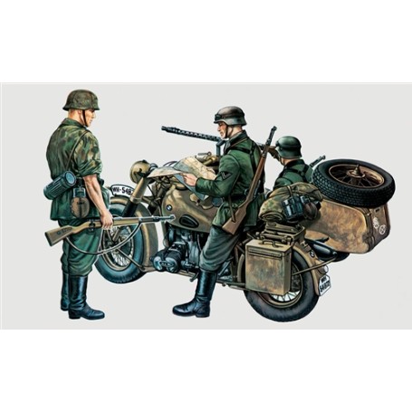 MAQ.ITALERI 1/35 BMW R75 CON SIDECAR 0315
