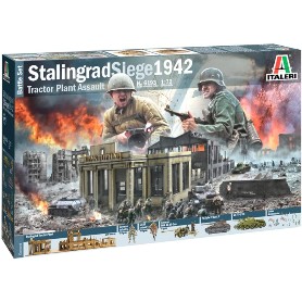 MAQ.ITALERI 1/72 DIORAMA MURO DE REICHSTAG BERLIN 1945 - 6195-