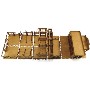 MAQ.ITALERI 1/72 DIORAMA MURO DE REICHSTAG BERLIN 1945 - 6195-