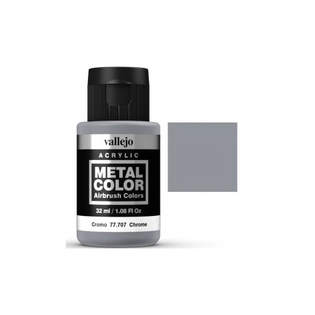 VALLEJO PINTURA METAL CROMO 32 ML 77707
