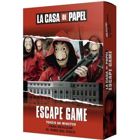 ASMODEE LA CASA DE PAPEL: ESCAPE GAME 1 LAROUSSE  LRCPEG01. 