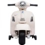 MOTO BATERIA VESPA ROSA 6 Voltios 
