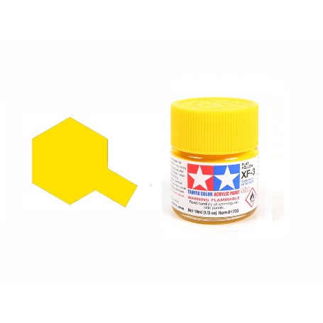PINT. ACRIL. TAMIYA AMARILLO MATE  XF3