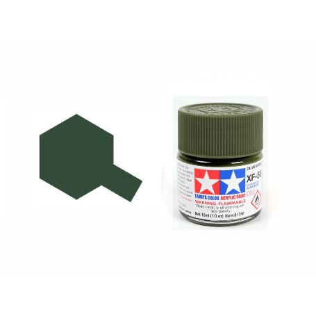 PINT.ACRIL.TAMIYA M.VERDE OLIVA XF58