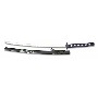 KATANA  TOLE10  NEGRA CON PEANA 68 CM 31900