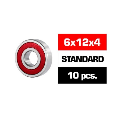 KIT RODAMIENTOS "HS" RZ 2RS 6X12X4  (10U.) UR7839