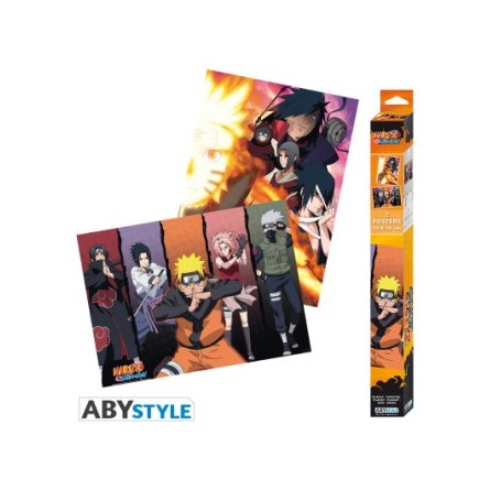 NARUTO SET 2 CHIBI POSTERS - GROUPS (52X38)