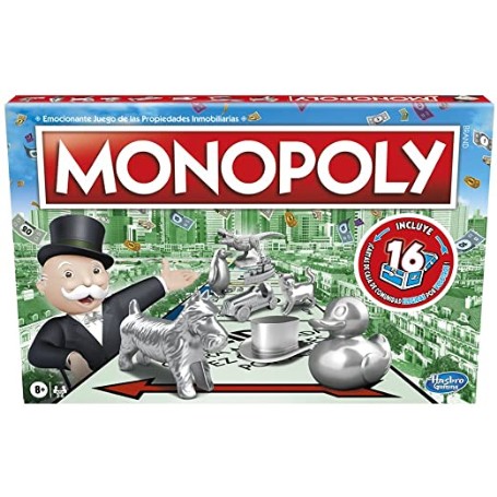 JUEGO.MONOPOLY ClASICO MADRID.