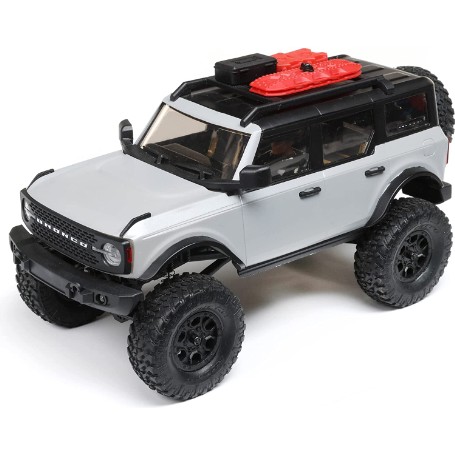 COCHE AXIAL 1/24 SCX24 FORD BRONCO 4WD TRUCK BRUSHED RTR ( gris )