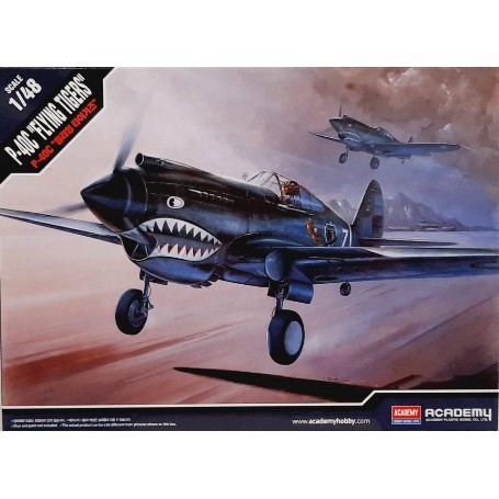 MAQUETA AVION ACADEMY P-40C 1/48