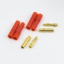 CONECTOR BANANA 4MM MACHE/HEMBRA 2 UNIDADES