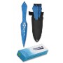 SET 3 LANZADORES RAIN BLUE CON FUNDA 19