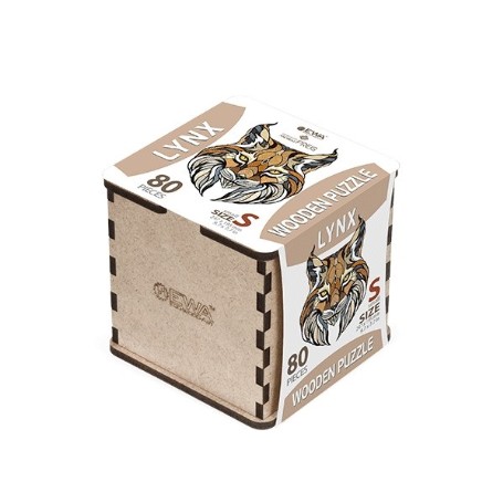 MAQUETA EWA LINCE (S) 80 PIEZAS CAJA DE MADERA. 