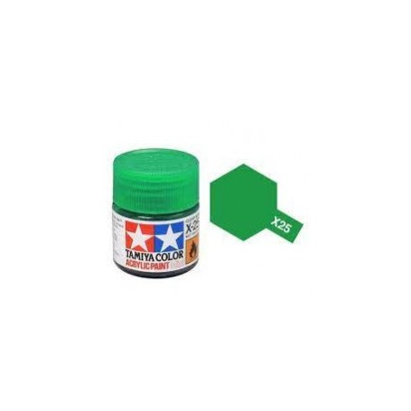 PINT.ACRIL.TAMIYA VERDE TRASLUCIDO    X25