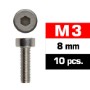 TORN.EVO C/ALLEN M3X8MM CILINDRICO ULTIMATE UR163308