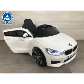 COCHE BATERIA BMW 6GT  BLANCO CON R/C 12 V. PKCJJ2164W