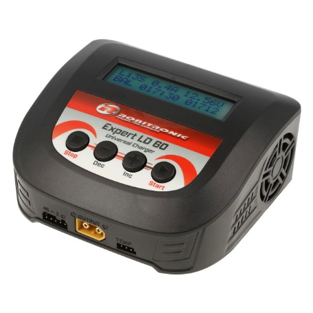 CARGADOR EXPERT LIPO 2-4 6AMP. 60 W ROBITRONIC R01012