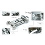 PUZZLE 3D METAL"TIME FOR MACHINE" TINY SPORTCAR 38030