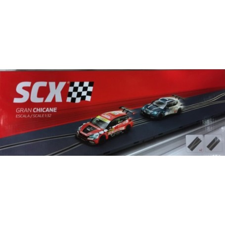 SCX PACK PISTA GRAN CHICANE 1:32