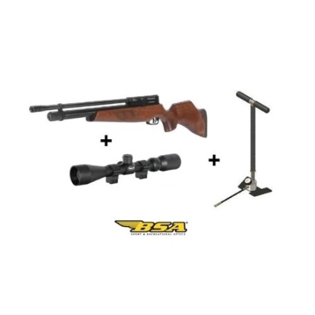 CARABINA GAMO PCP PACK BUCCANER + BOMBA  +VISOR 4X32 WC