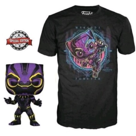 FUNKO BLACKLINGH POP & TEE BLACK PANTHER 58518