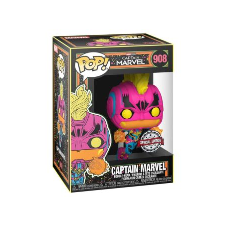 FUNKO BLACKLIGHT MARVEL CAPITANA MARVEL EXCLUSIVE 55213