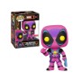 FUNKO BLACKLIGHT MARVLE DEADPOOL  EXCLUSIVE 55091(FALTA FOTO)