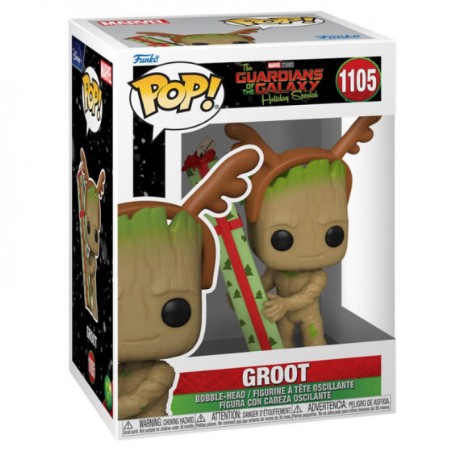 FUNKO MARVEL GUARDIANES DE LA GALAXIA HOLIDAY GROOT 64332