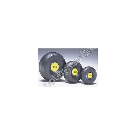 DUBRO RUEDA BALON 1/4 J3 108MM