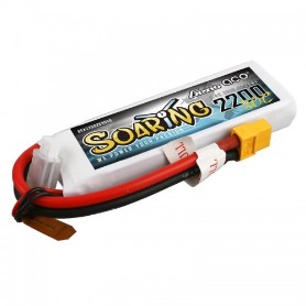 BATERIA LIPO  7.4V 2200MAH 30C  GENS ACE G-Tech SOARING  XT60