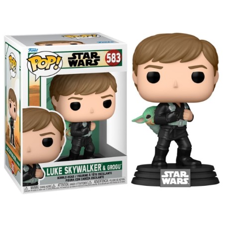 FUNKO POP STAR WARS. LUKE SKYWALKER & GROGU (583). 68652