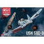 MAQUETAS ACADEMY 1/48 AVION USN SBD-3 BATLLE OF MIDWAY 12345