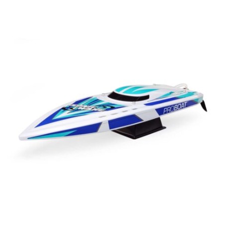 LANCHA HORIZON SONICWAKE 36" SELF-RIGHTING BRUSHLESS RTR WHITE PRB08032
