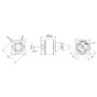 MOTOR BRUSLESS SPIZT 3536-08 1050 KV SP-C3536-08