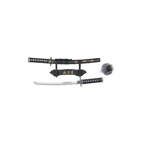 KATANA TOLE SAMURAI  10 C/PEANA HOJA 28CM 31781 (Hanakiri)