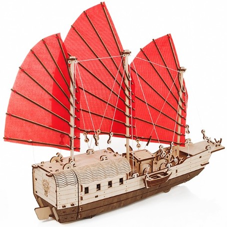 MAQUETA BARCO EWA DJONG (Junco Chino) 246 Piezas 