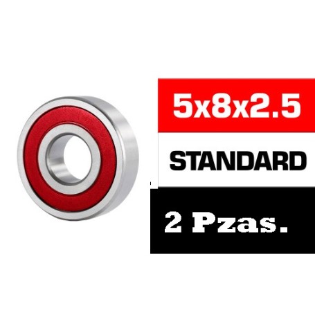 MOB RODAMIENTO 5X8X2.5 2RS  (2u.)  UR7825/2