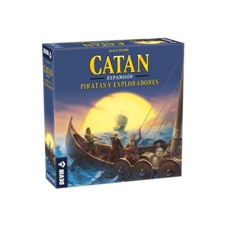 DEVIR CATAN EXPANSION PIRATAS Y EXPLORADORES.