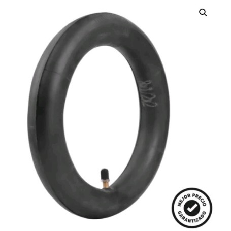 CAMARA DE AIRE  8.5 " PATIN 100 GR SEMIREFORZADA (valvula recta)