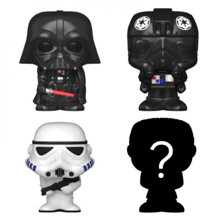 FUNKO Bitty PoP Star Wars  Pack 4 Figuras De Vinilo Serie 4